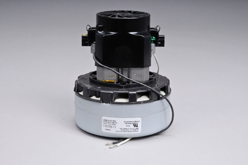 116758-11  Ametek motor, Lamb 5.7", 120 Volt, Quiet Series
