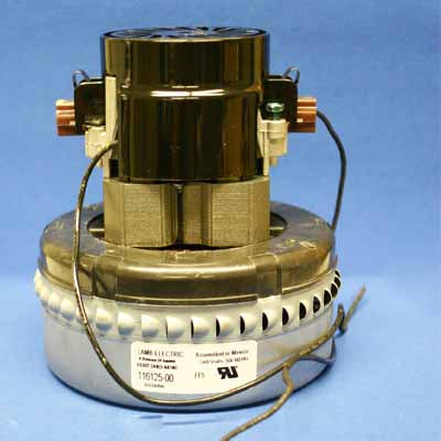 116125-01  Ametek motor-5.7" 220 Volt Lamb By-Pass; Same as the 116125-00 except ball/ball bearings