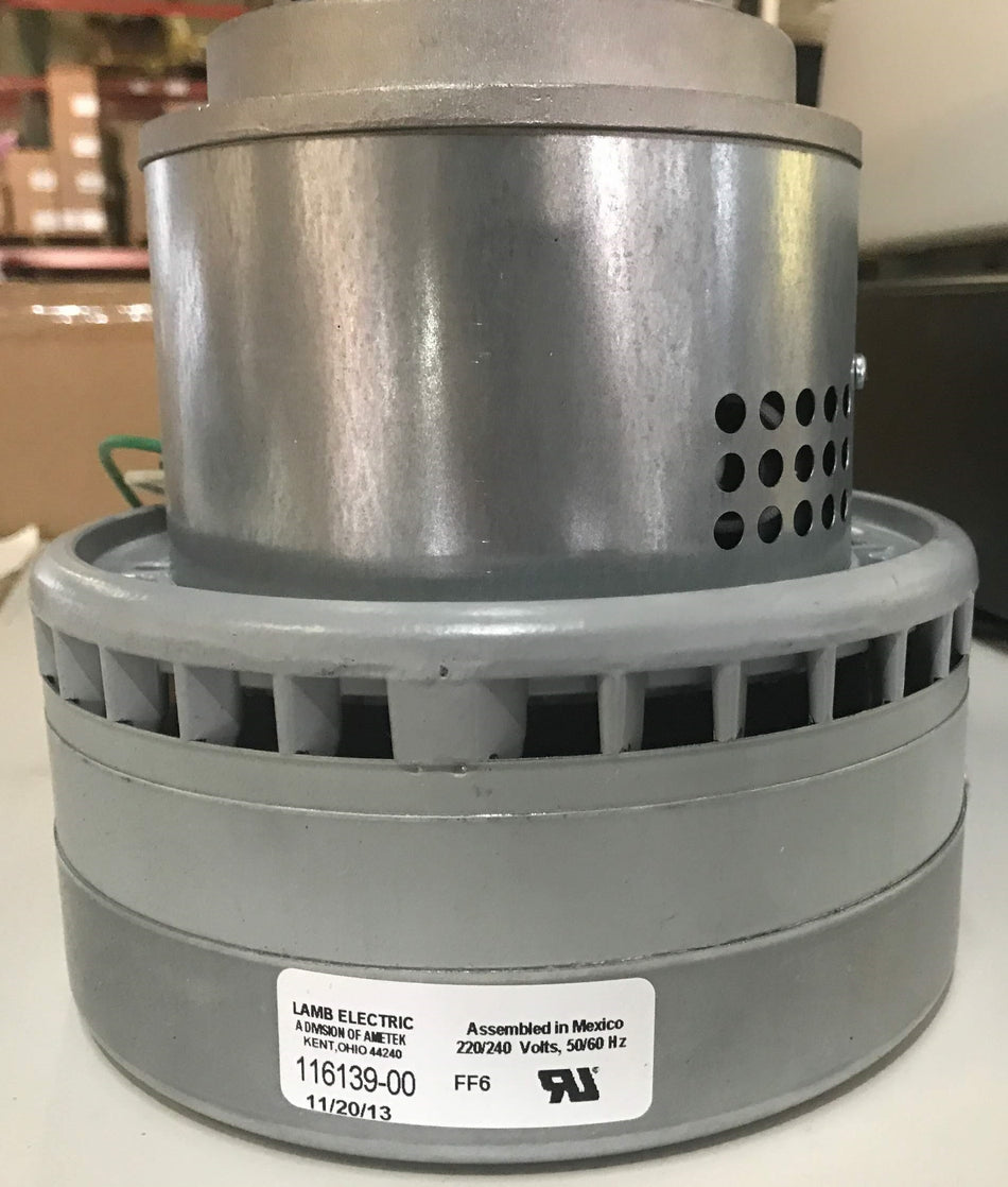 116139-00 Obsolete Ametek motor