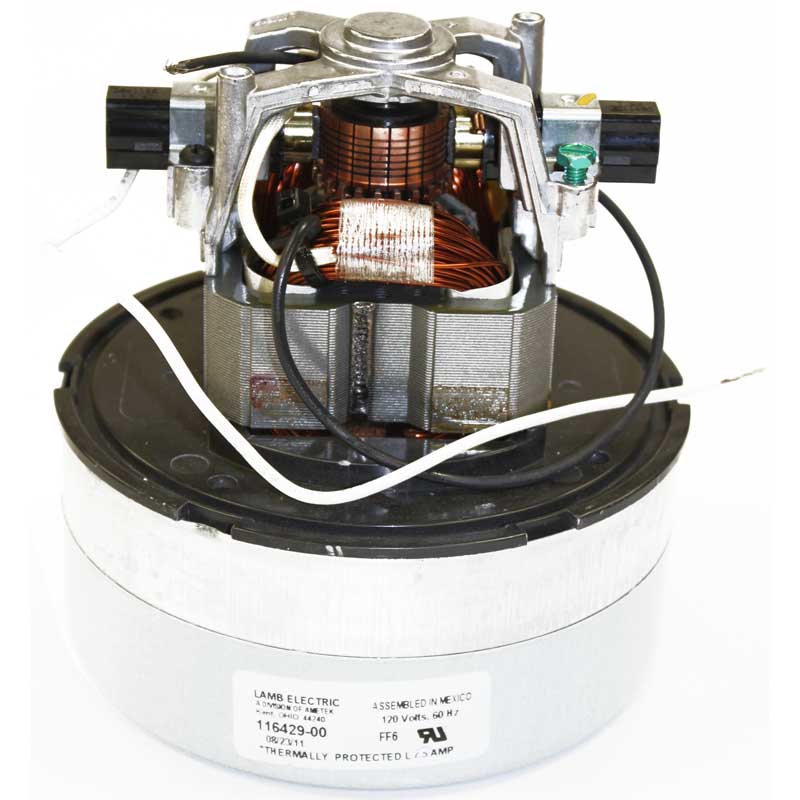 116429-00  Ametek motor, Lamb 120 Volt, 2 Stage, 5.7", Ball Sleeve