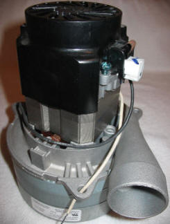 117123-00  Ametek motor Unit-Lamb 3/Stage W/Horn, 220/240 Volt W/Horn