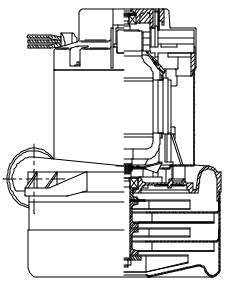117501-07 Ametek vacuum motor