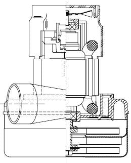 117796-00 Ametek vacuum motor 240 volt