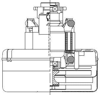 119403-00 Ametek vacuum motor 240 volt