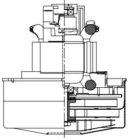 119905-00 Ametek vacuum motor