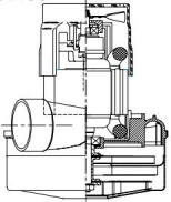 119913-07 Ametek vacuum motor 8575-01 Titan TCS-5525