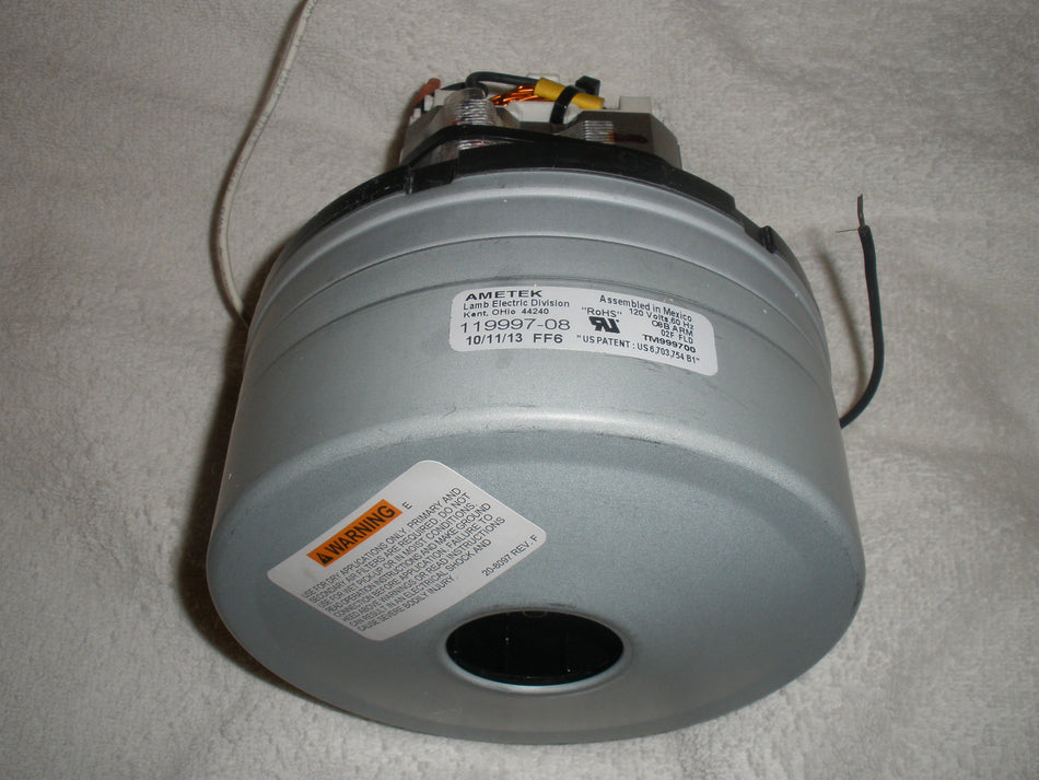119997-00 Ametek vacuum motor Replaced by
119997-41