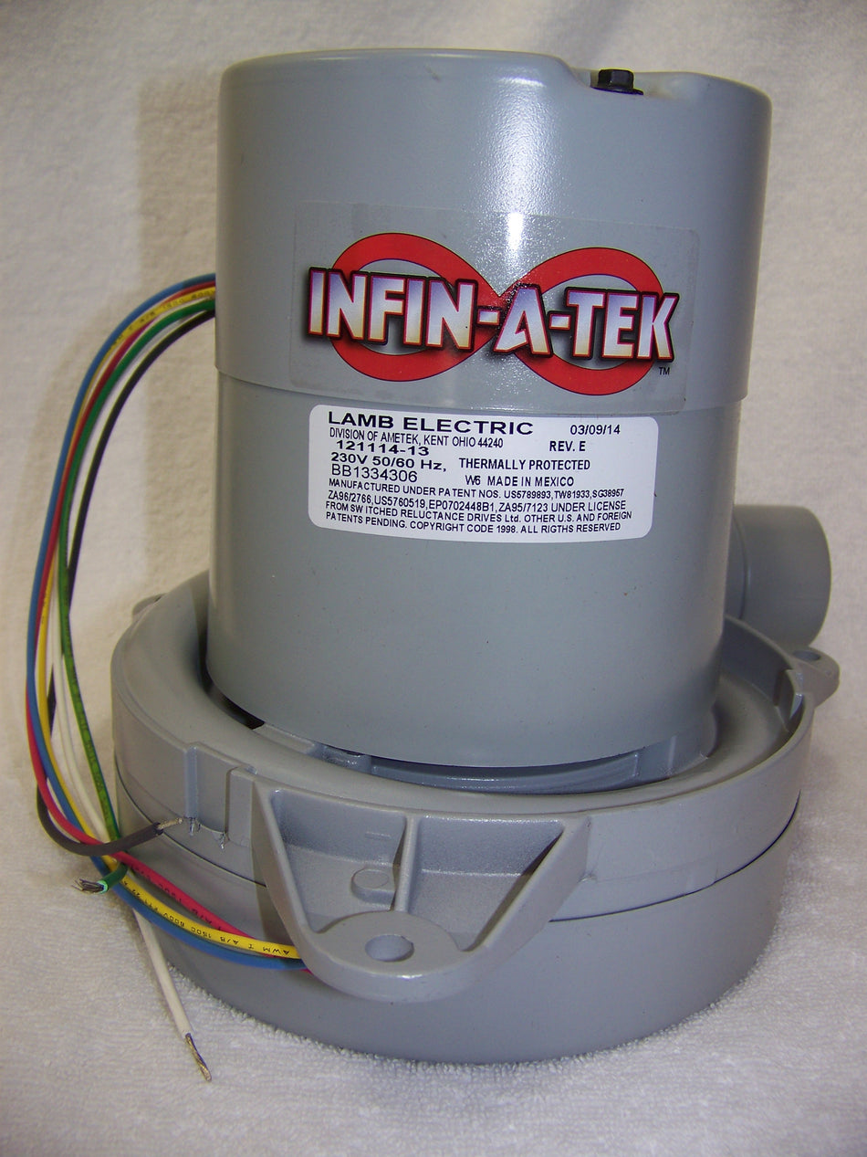 121114-13 Ametek vacuum motor use 117572-12, 119896-04