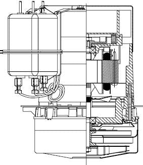 121124-13 Ametek vacuum motor same as 121102-13 but with EMI filter, 230 volt, use 117307-13 or 122100-00