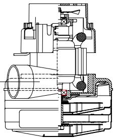 122033-00 Ametek vacuum motor use 119992-00, a good replacement is the LH6472-AL-OD Lighthouse brand also available