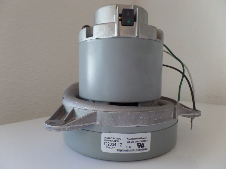122034-12 Ametek vacuum motor 230 volt