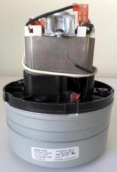 122286-08 Ametek vacuum motor 5.7" 230v, 2 stage