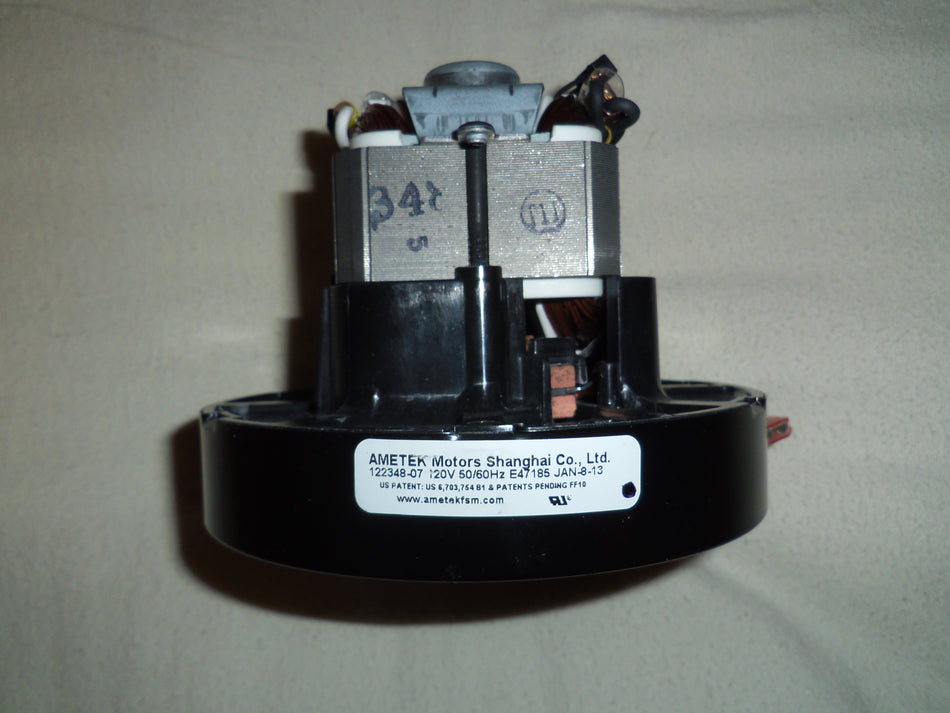 122348-07 Ametek vacuum motor 1 stage 5.4"