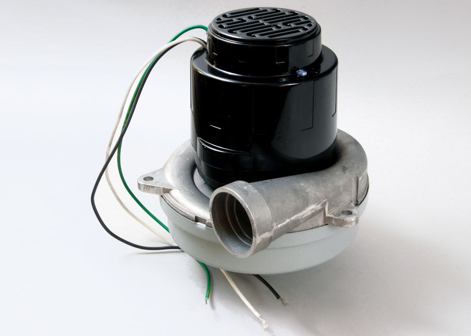 122378-17 Ametek vacuum motor 2 stage 6.6" with 2" tube 1500 Hour Brushes