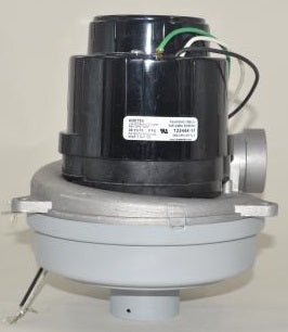 122444-17 Ametek vacuum motor-Lamb 6.6', 240 Volt, 2 Stage, Tang, 1500Hour Brushes