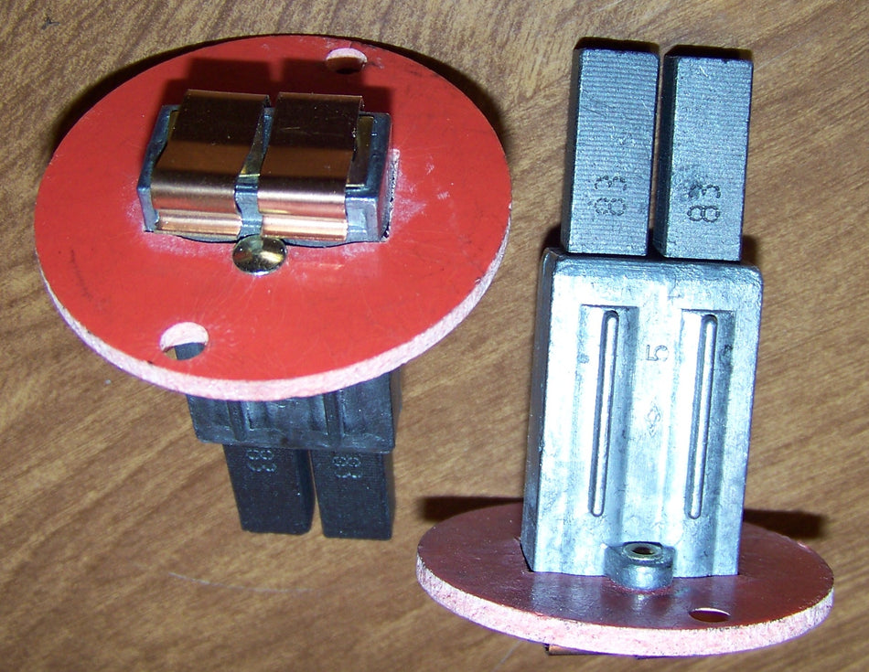 Pair of 33300 Ametek brush holders with 35253-4 brushes