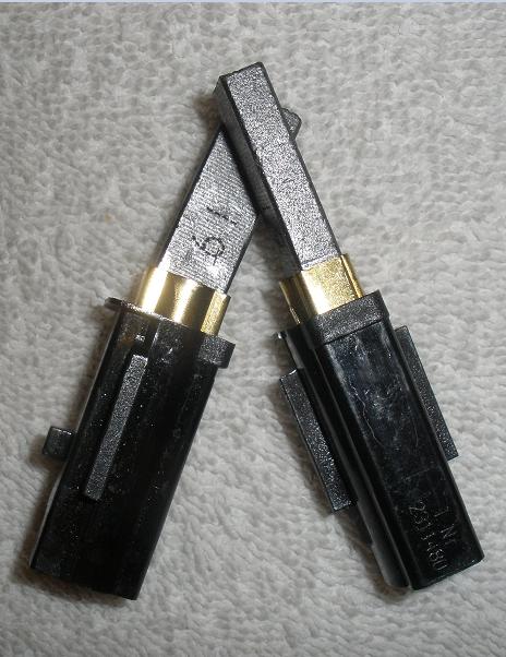 33326-1 Ametek brushes, set of 2 (replaces 33308, 33326-50, 33326-51)