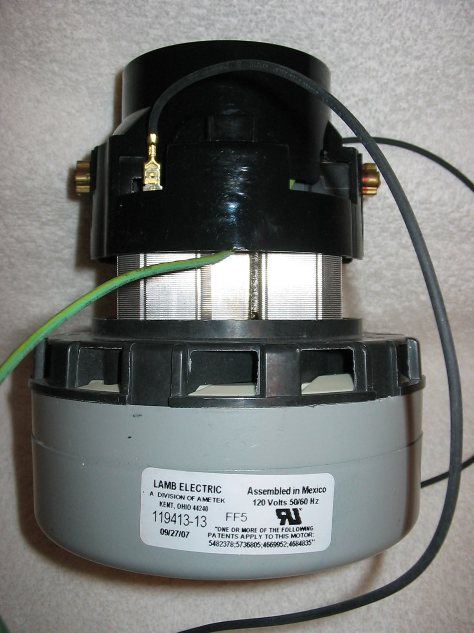 119413-00 Ametek vacuum motor Assembly, 2 Stage, Bypass