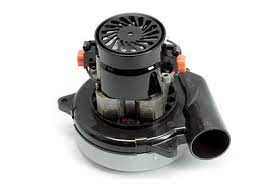 119512-00 Ametek vacuum motor-Lamb 5.7", 120 Volt, Single Stage, Horn, used in PowerAMP AP Series Dock Leveler.