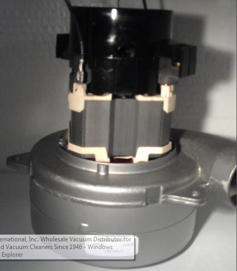 LH014-014 Lighthouse vacuum motor, 5.7in., 120V, 2 stage