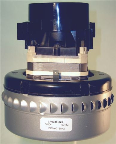 LH6336-220 Lighthouse vacuum motor, 5.7in., 220V, 2 stage