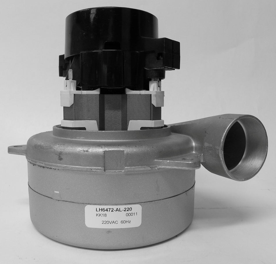 LH6472-AL-220 Lighthouse vacuum motor, 5.7in., 220V, 2 stage