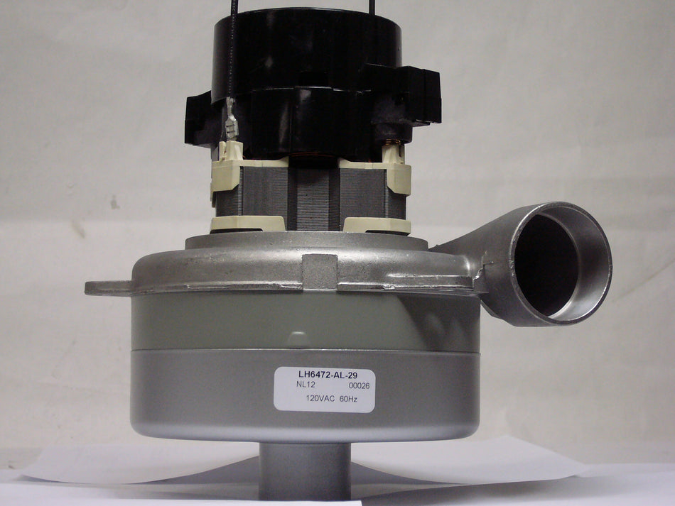LH6472-29-AL Lighthouse vacuum motor, 5.7in., 120V, 2 stage