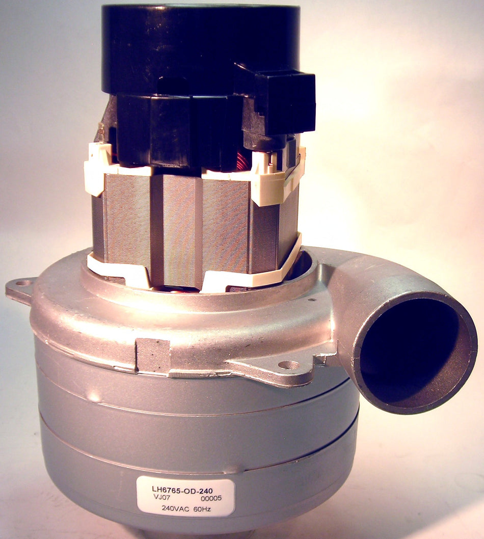 LH6765-OD-240 Lighthouse vacuum motor, 5.7in., 240V, 3 stage