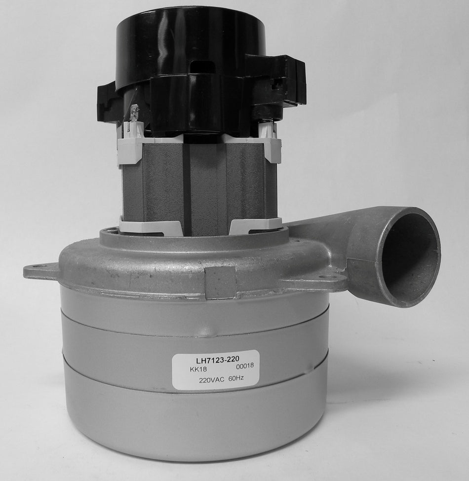LH7123-220 Lighthouse vacuum motor, 5.7in., 220V, 3 stage